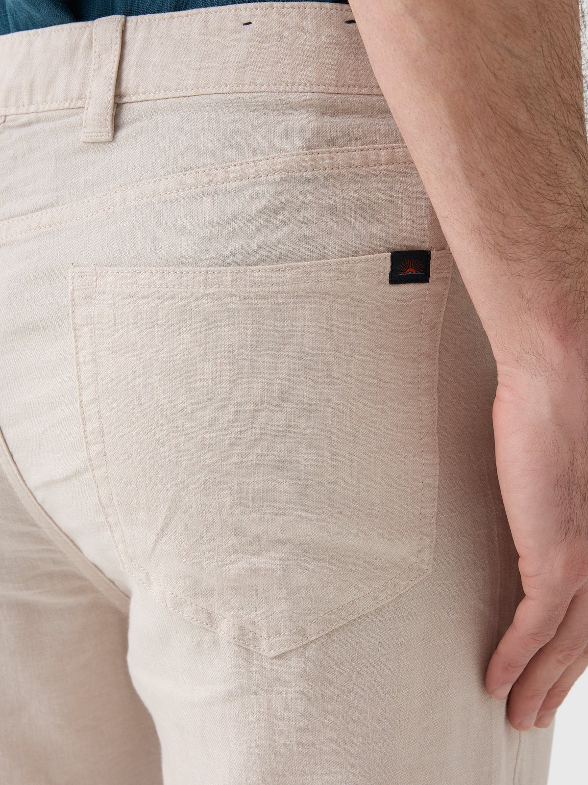 Faherty Brand Men's Movement Linen 5-Pocket Pant