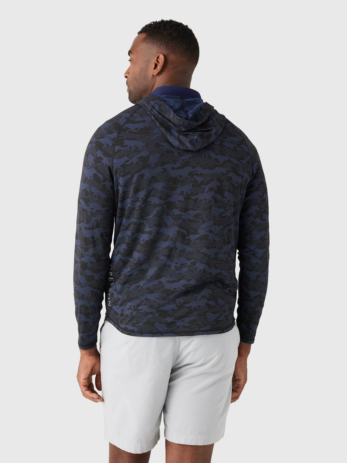Greyson Men's Collegiate Kennebec Wolfpack Camo Sport Hoodie