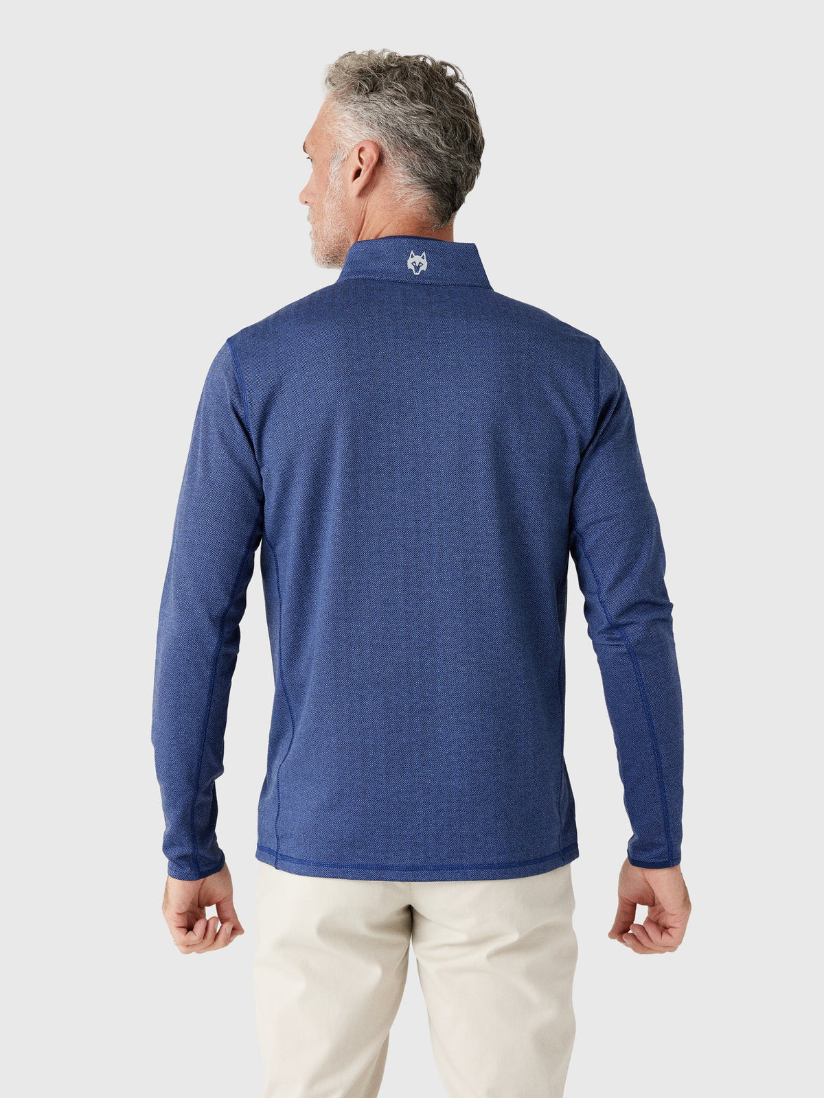 Greyson Men's Tate Herringbone Mockneck Quarter-Zip