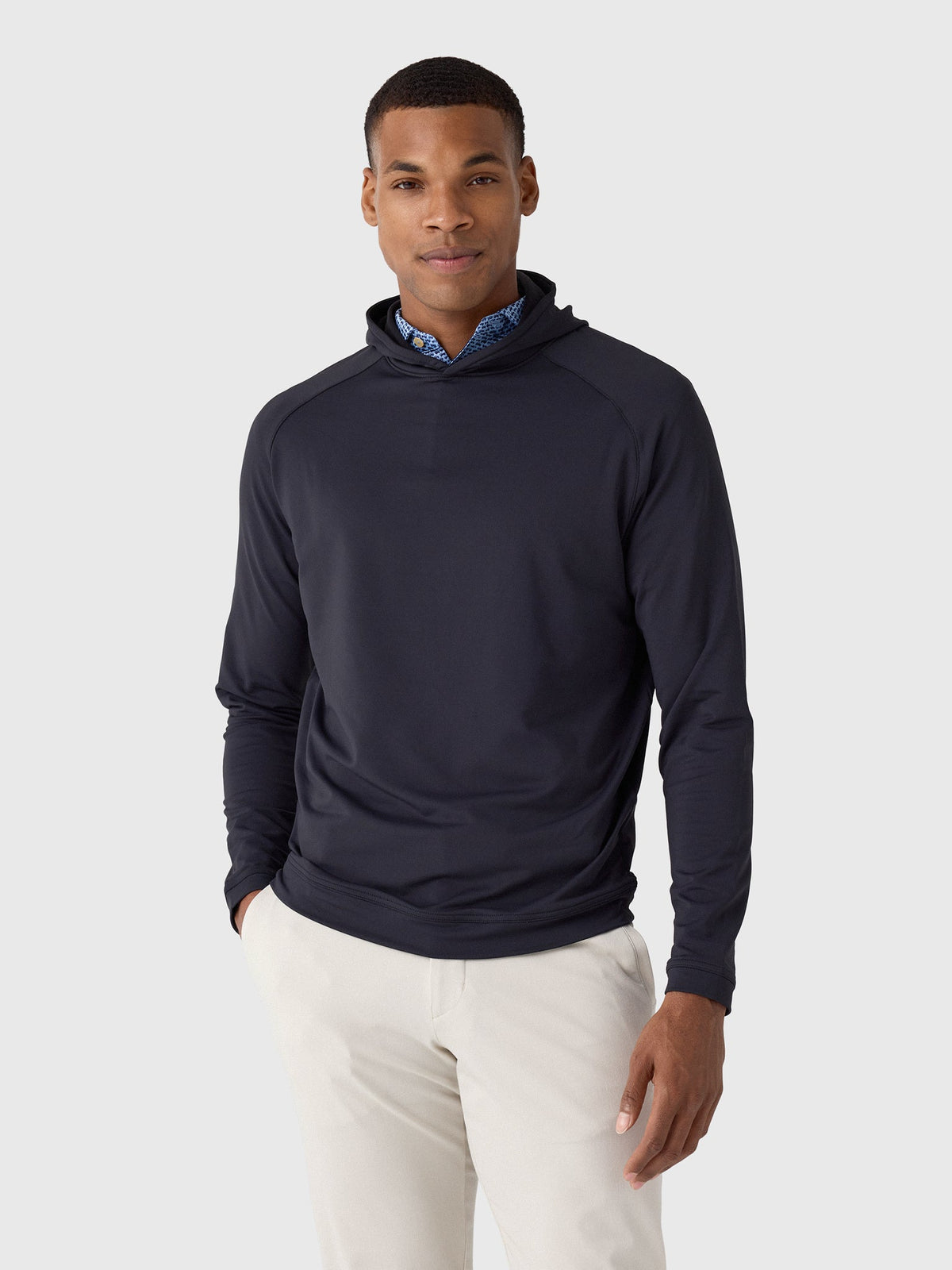 Peter Millar Crown Sport Men's Pine Performance Hoodie