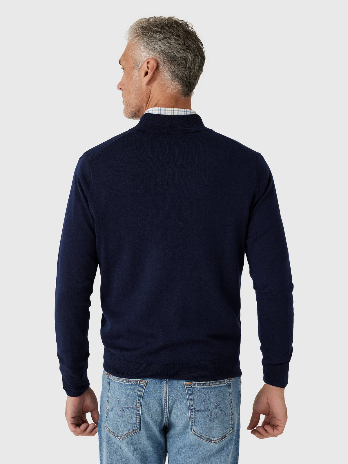 Peter Millar Crown Men's Autumn Crest Suede Trim Quarter-Zip