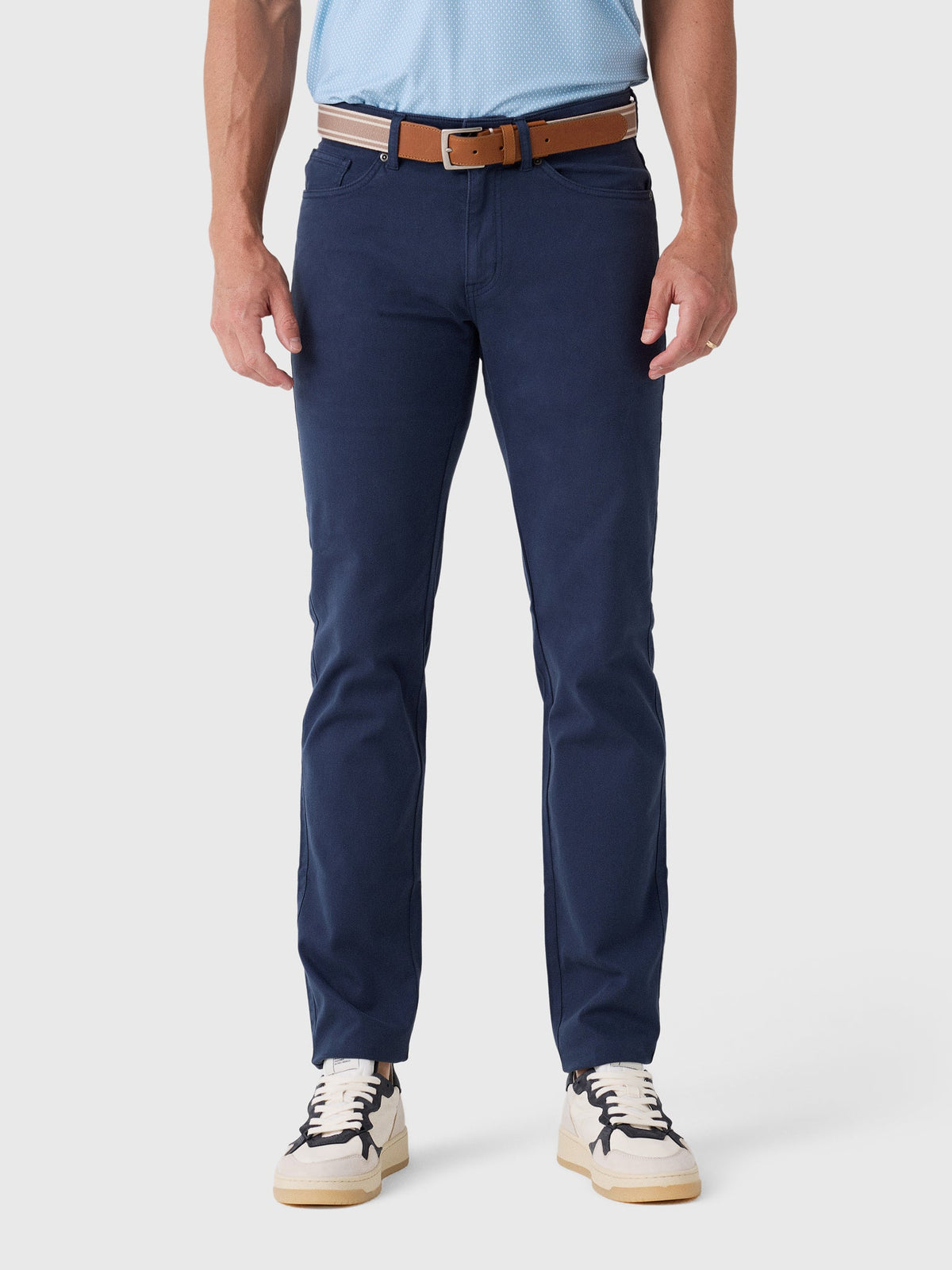 Peter Millar Crown Men's Cotton Canvas Five-Pocket Pant
