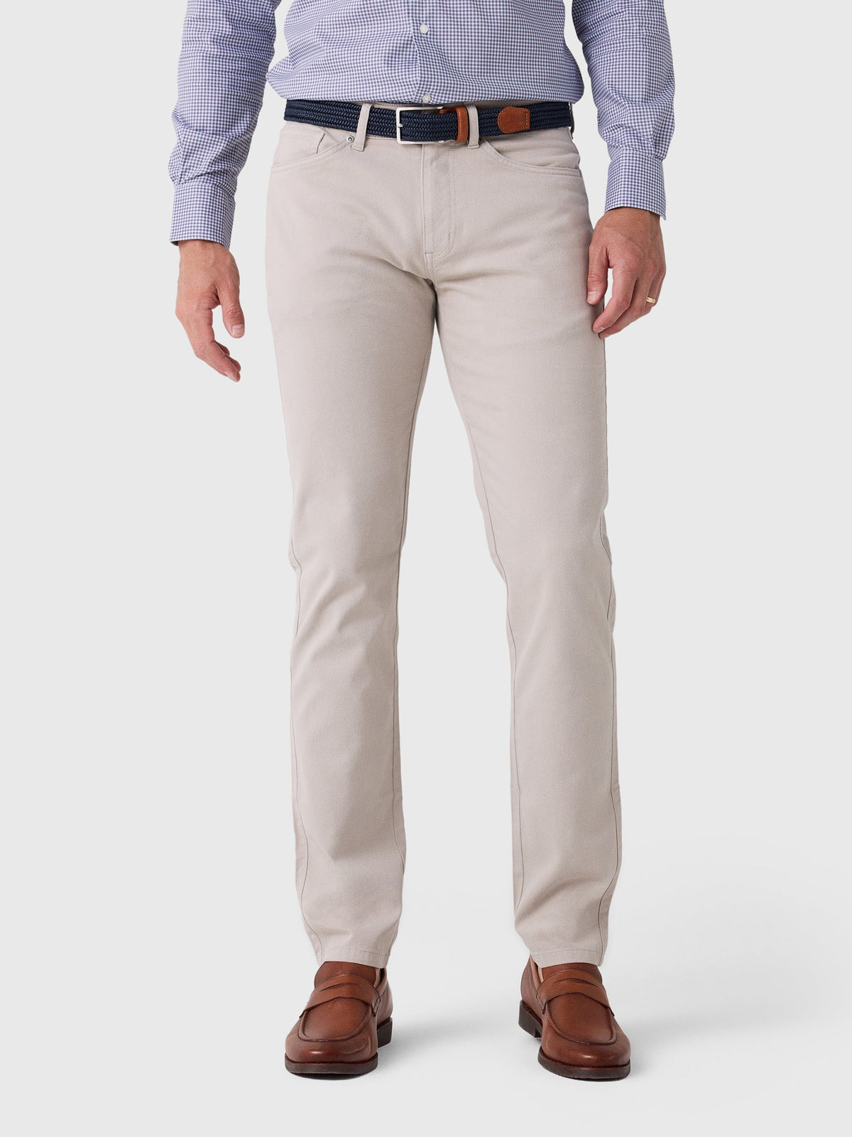 Peter Millar Crown Men's Cotton Canvas Five-Pocket Pant
