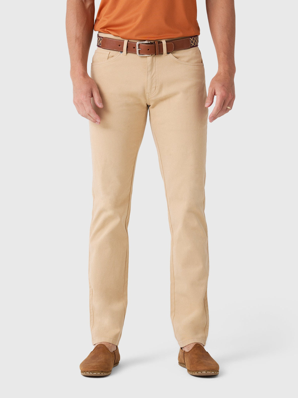 Peter Millar Crown Men's Cotton Canvas Five-Pocket Pant