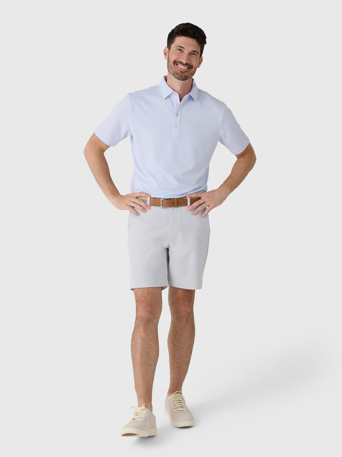 Peter Millar Crown Sport Men's Wynn Performance Jersey Polo