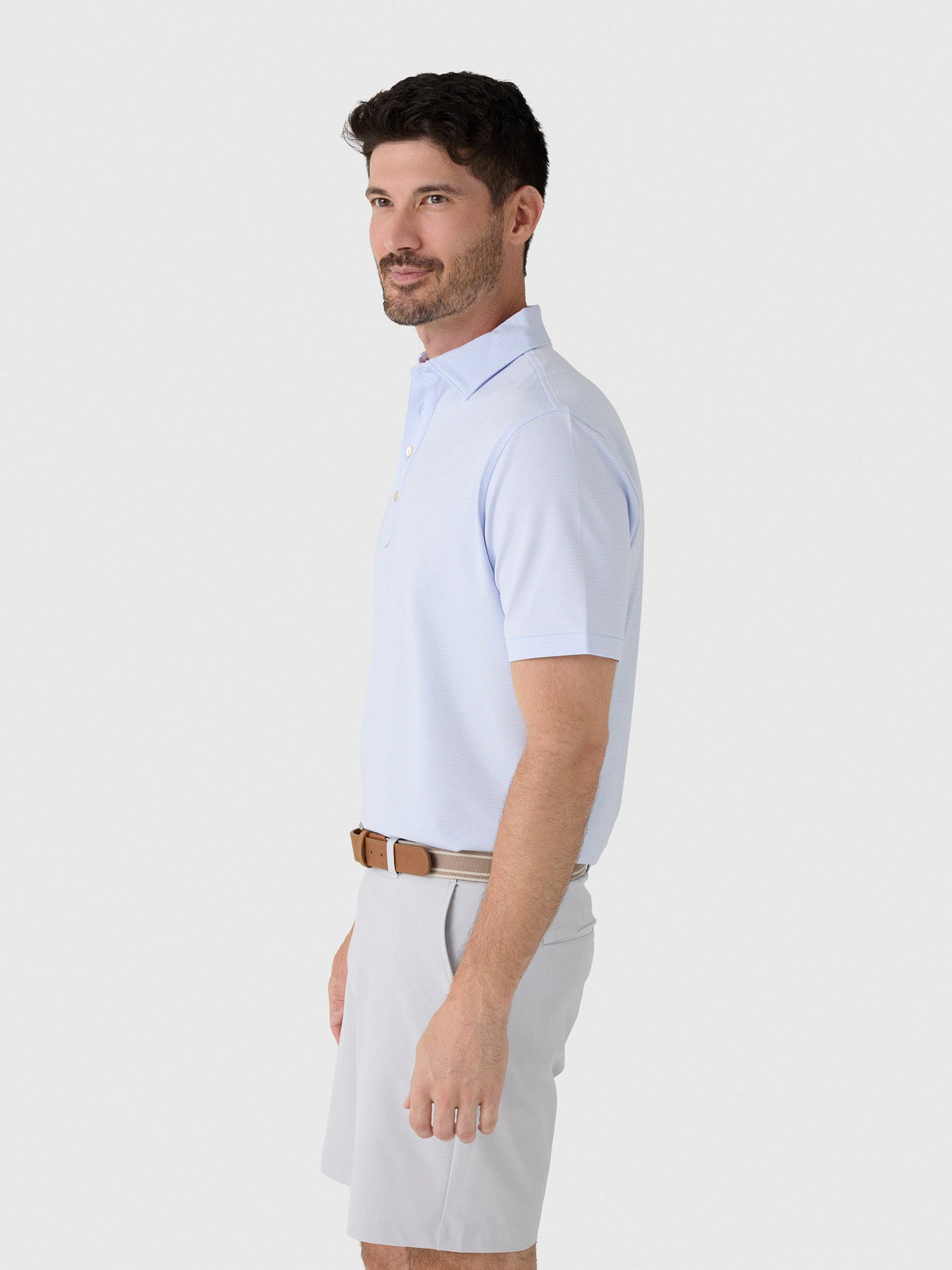 Peter Millar Crown Sport Men's Wynn Performance Jersey Polo