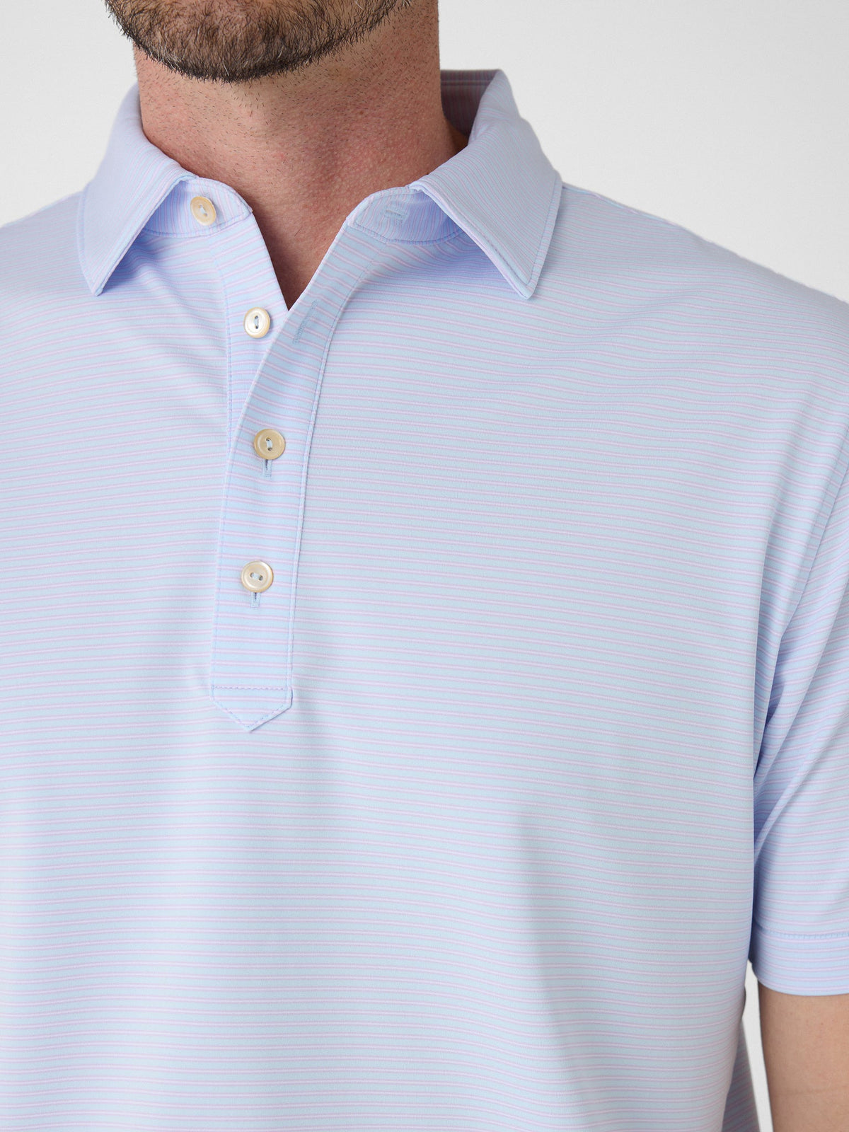 Peter Millar Crown Sport Men's Wynn Performance Jersey Polo