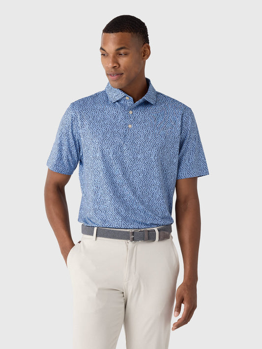 Peter Millar Crown Sport Men's Off-Road Performance Jersey Polo