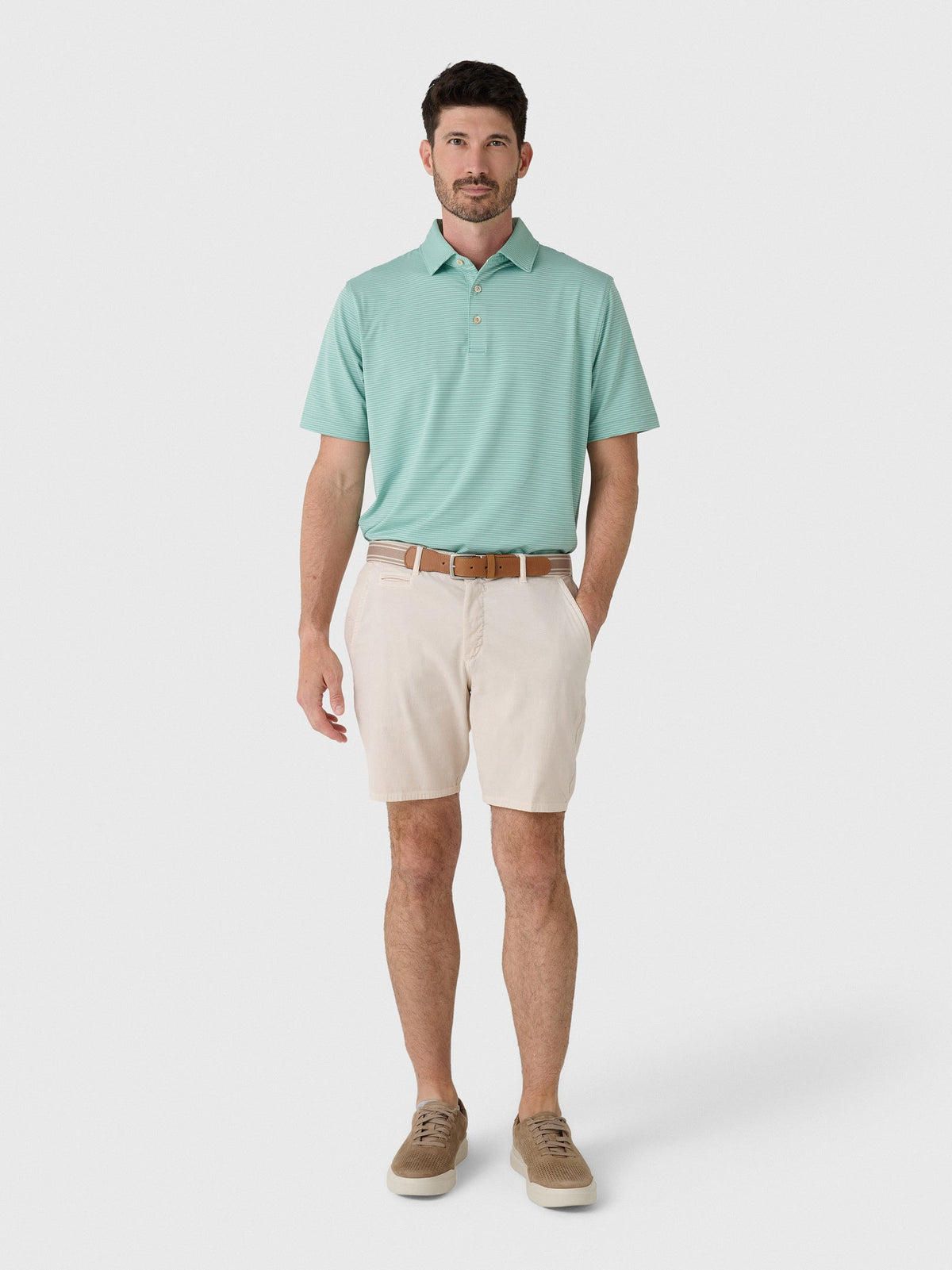 Peter Millar Crown Sport Men's Wade Performance Jersey Polo