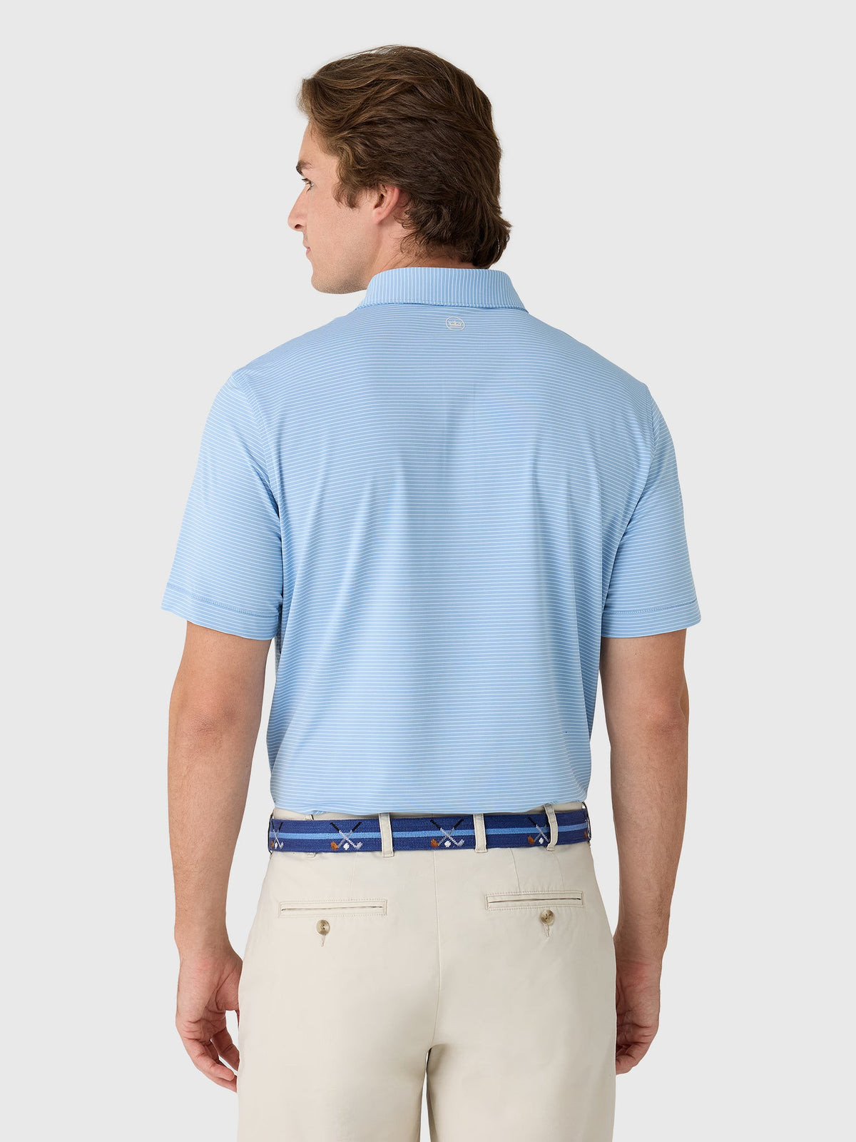 Peter Millar Crown Sport Men's Wade Performance Jersey Polo