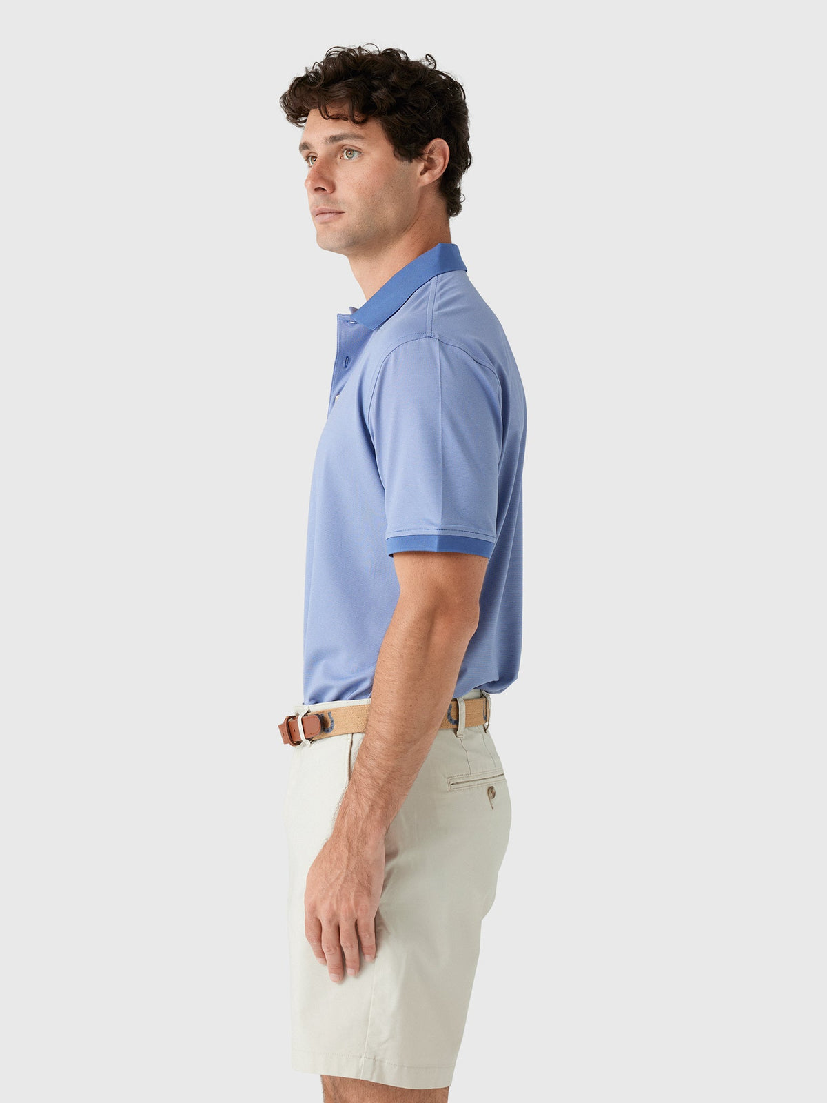 Peter Millar Crown Sport Men's Holden Performance Jersey Polo
