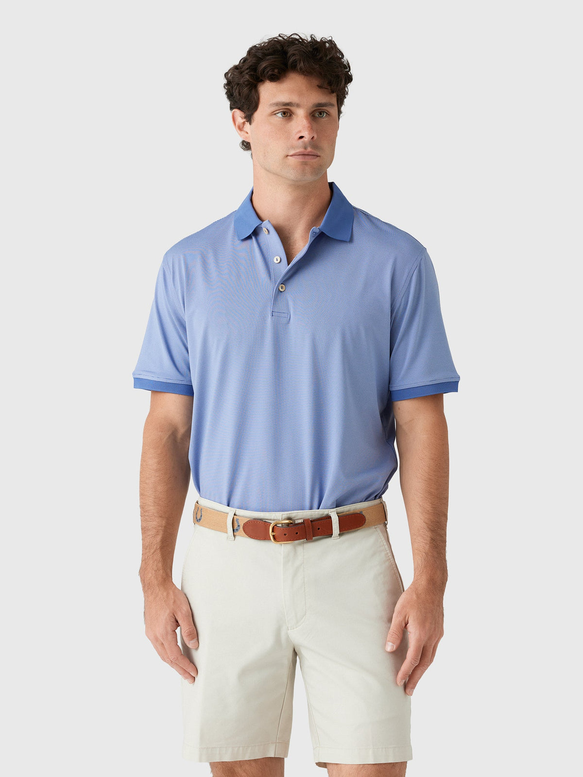 Peter Millar Crown Sport Men's Holden Performance Jersey Polo