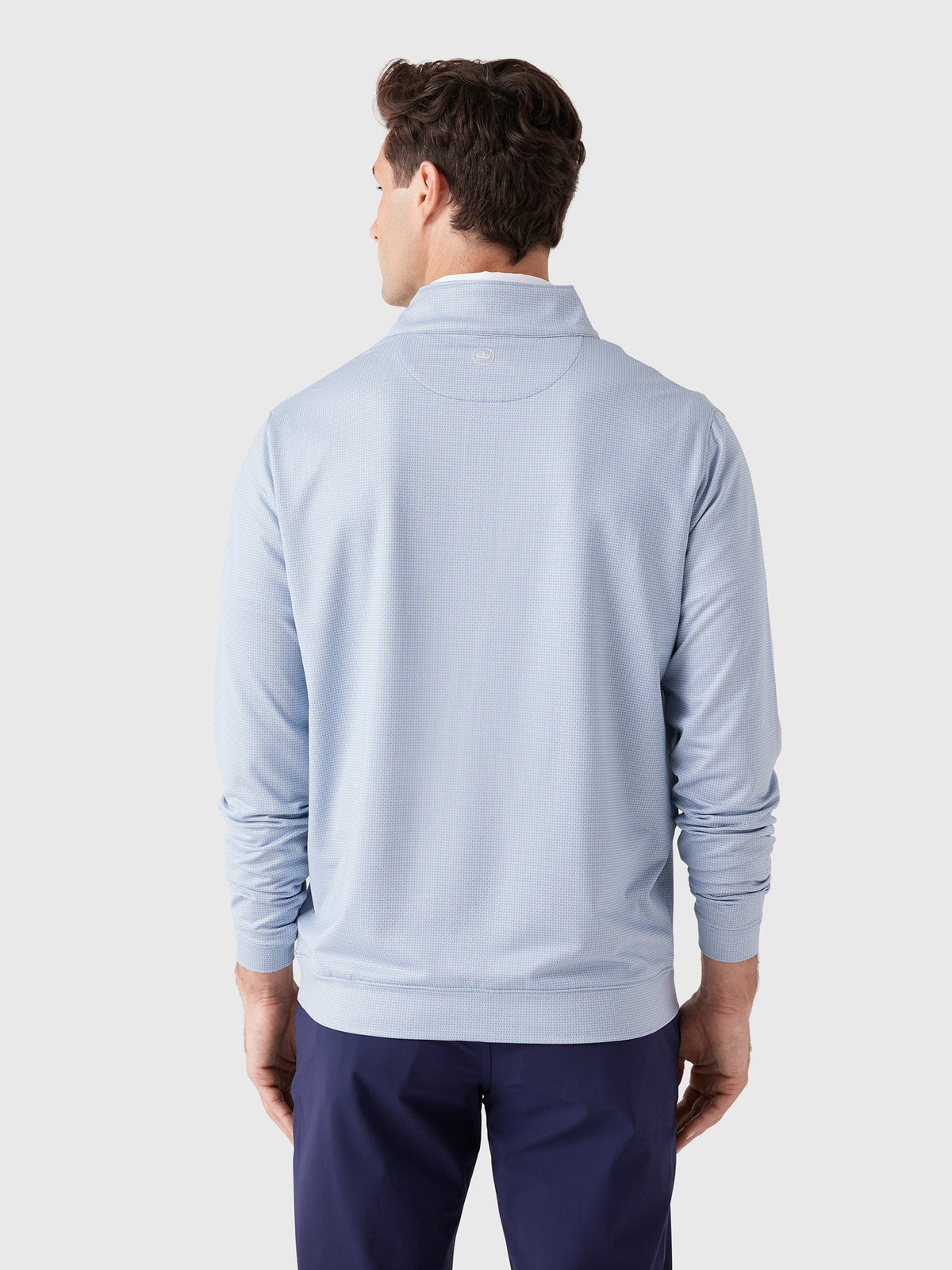 Peter Millar Crown Sport Men's Perth Basketweave Performance Quarter-Zip