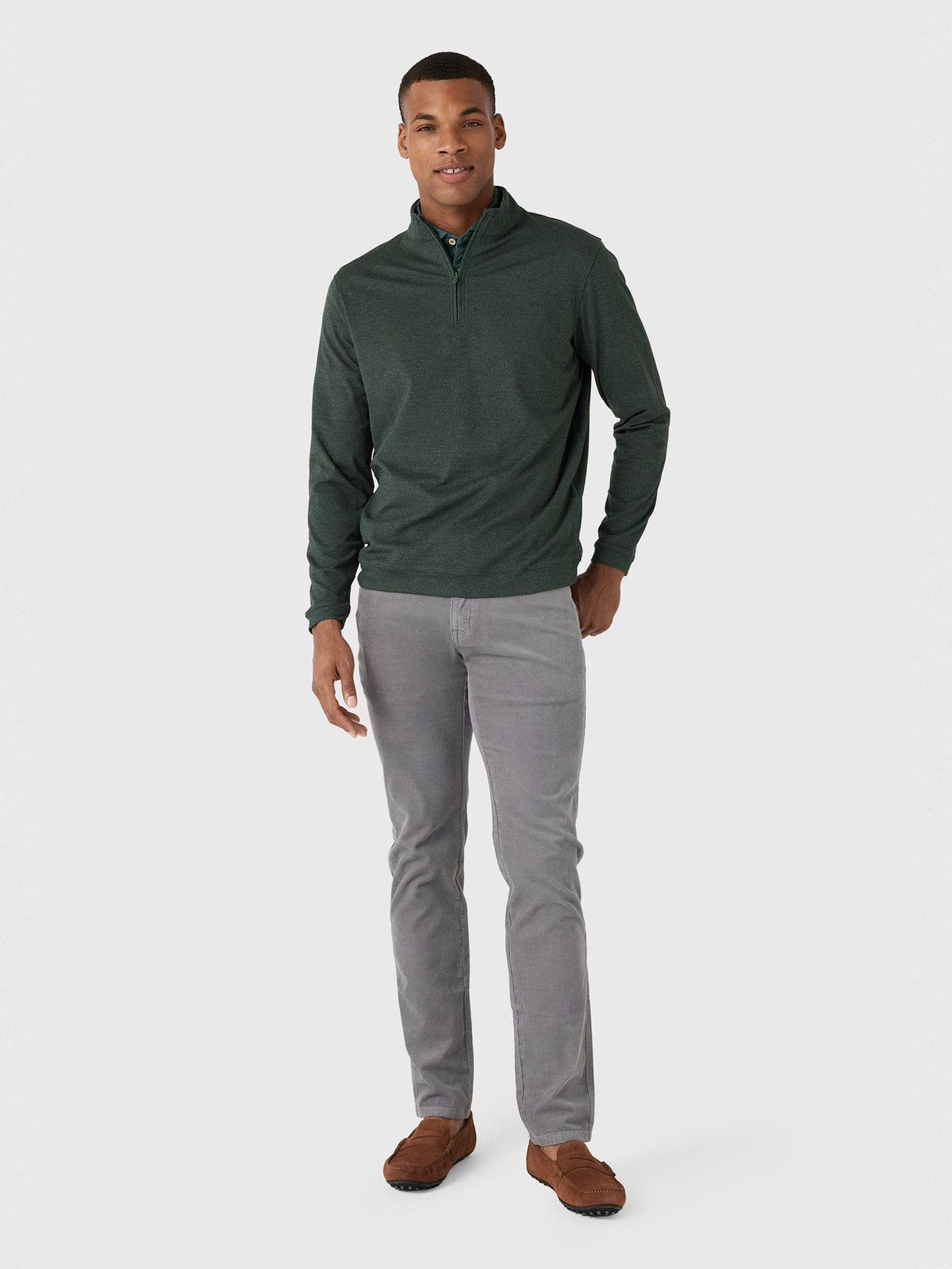 Peter Millar Crown Sport Men's Ardent Air Performance Quarter-Zip