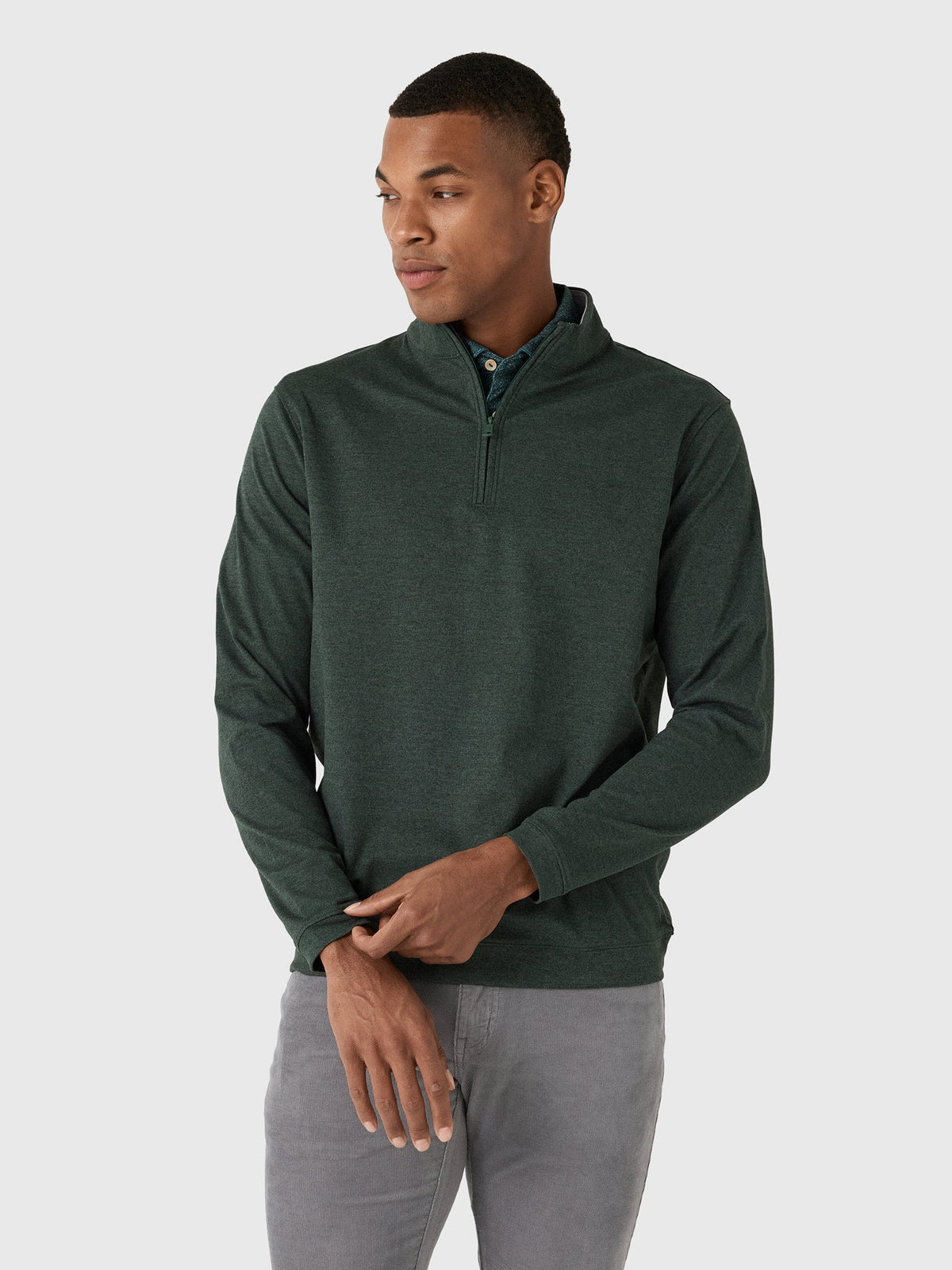Peter Millar Crown Sport Men's Ardent Air Performance Quarter-Zip