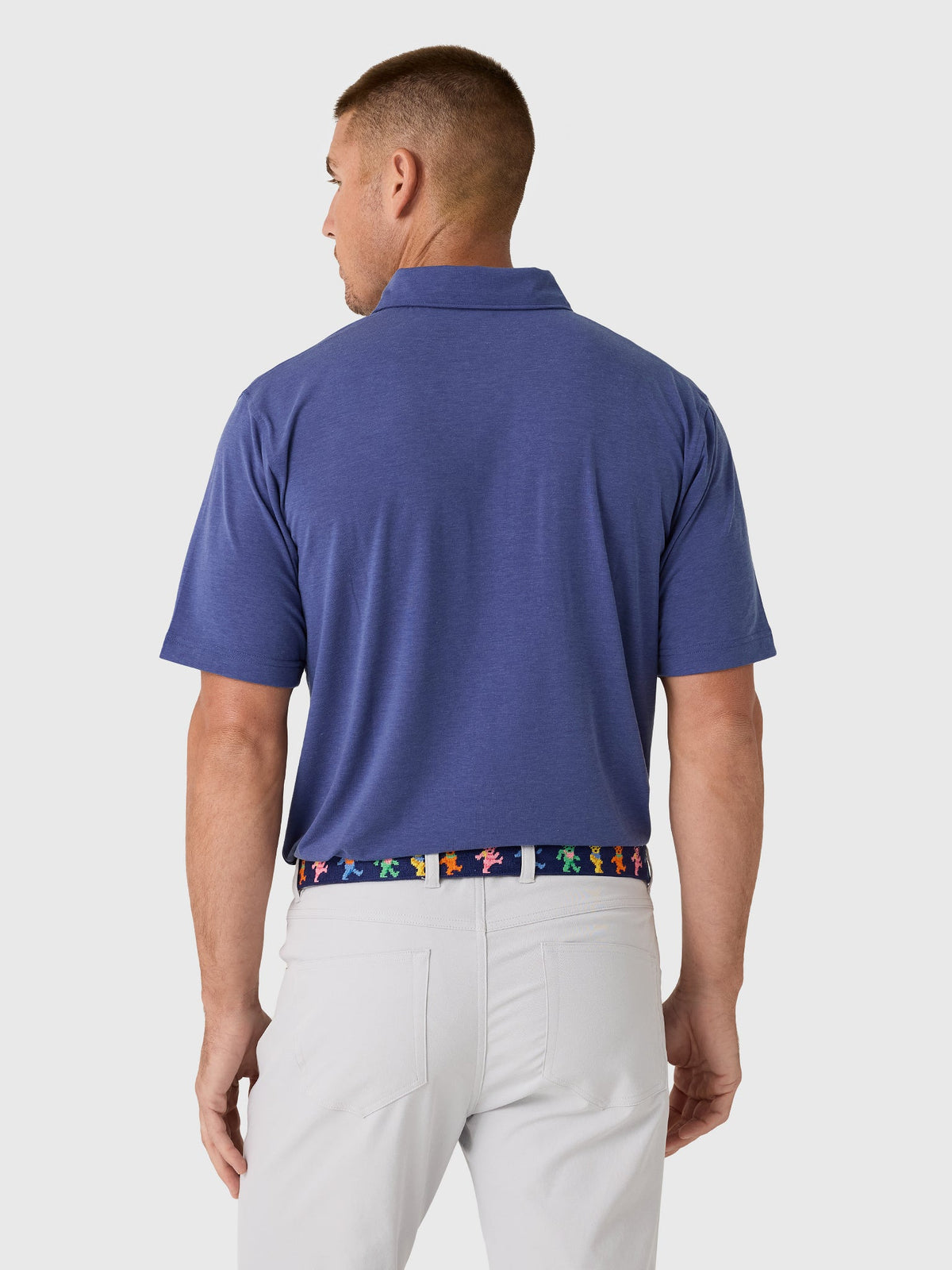 Peter Millar Crown Sport Men's Effortless Technical Comfort Performance Jersey Polo