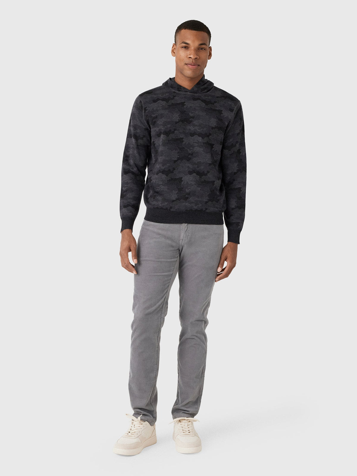 Peter Millar Crown Men's Reversible Camo Popover Hoodie