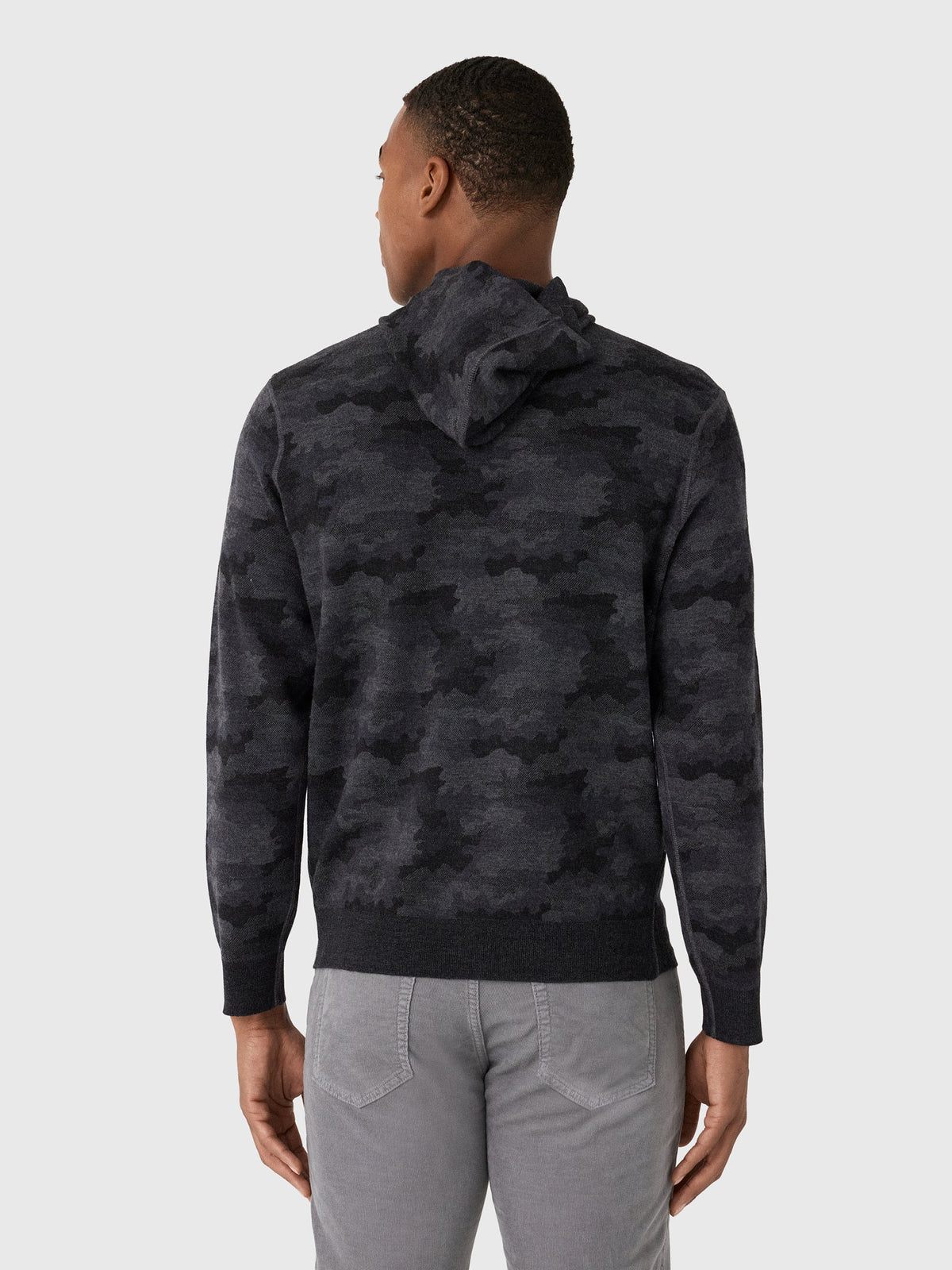 Peter Millar Crown Men's Reversible Camo Popover Hoodie