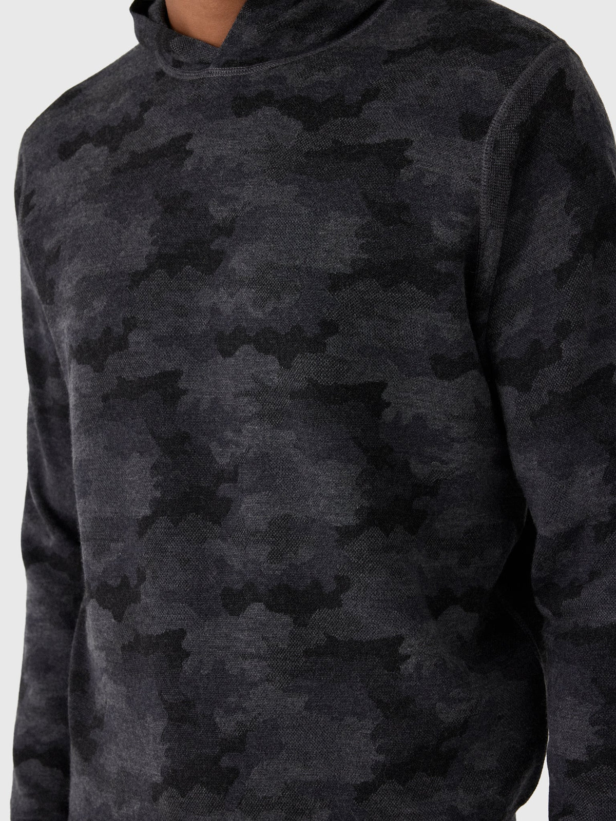 Peter Millar Crown Men's Reversible Camo Popover Hoodie