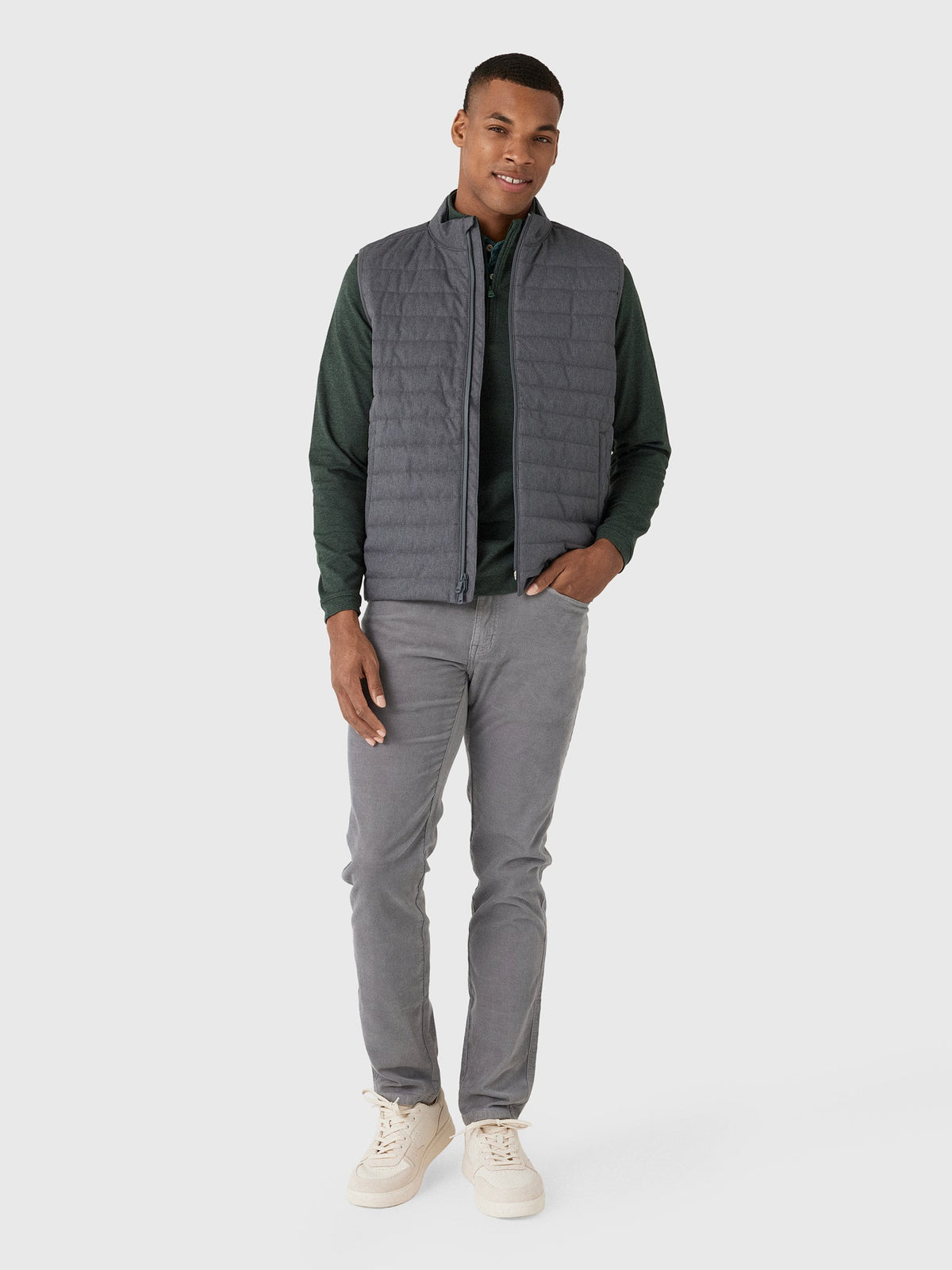 Peter Millar Crown Sport Men's Parks Hybrid Vest