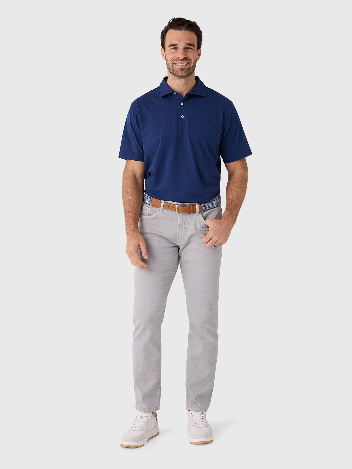 Peter Millar Crown Men's Flex Cotton Polo