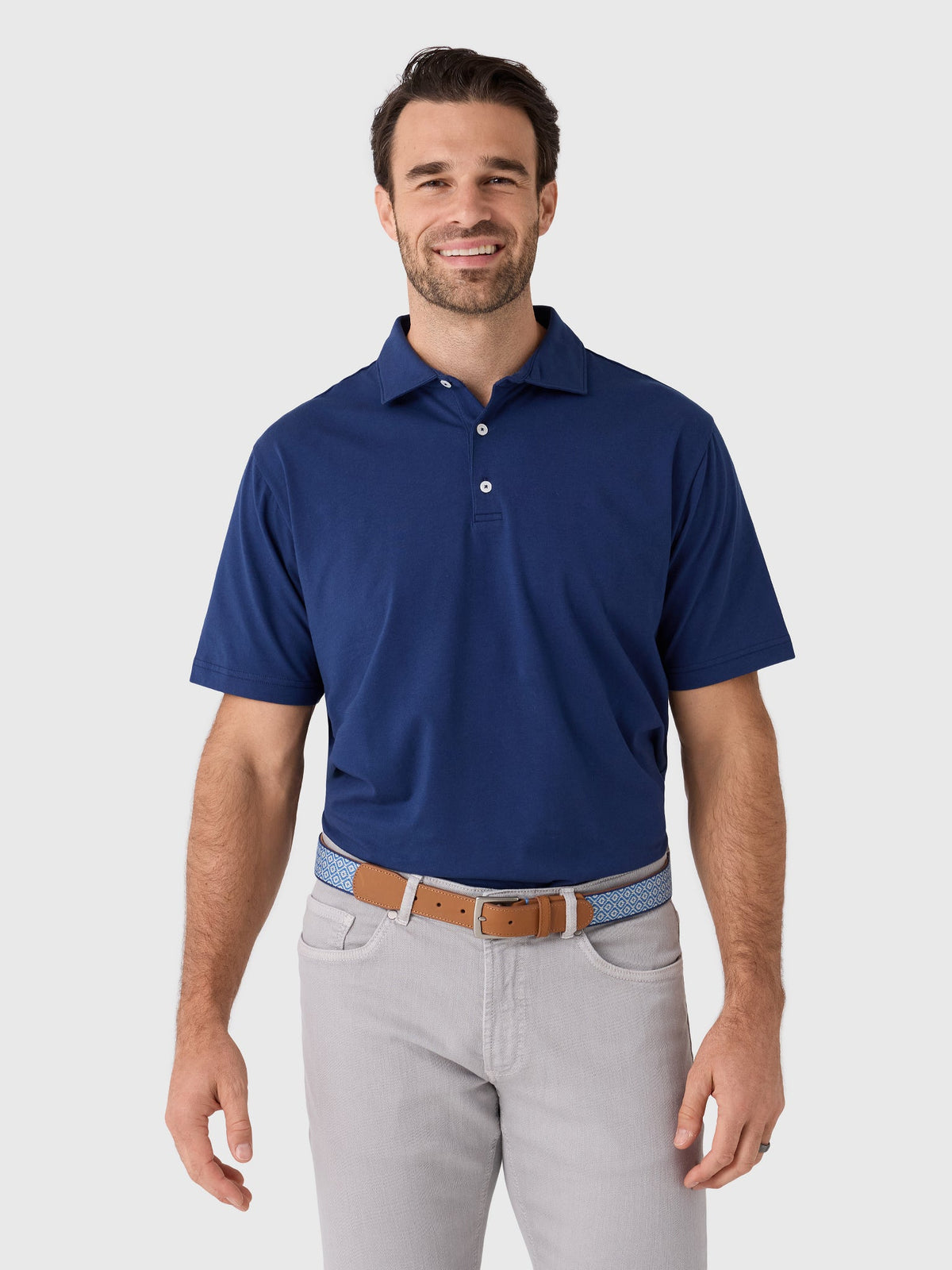 Peter Millar Crown Men's Flex Cotton Polo