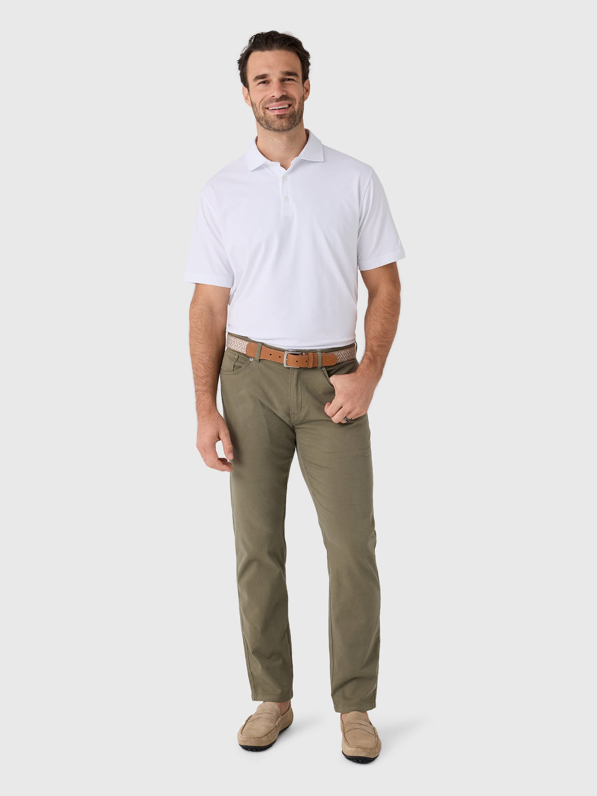 Peter Millar Crown Men's Flex Cotton Polo