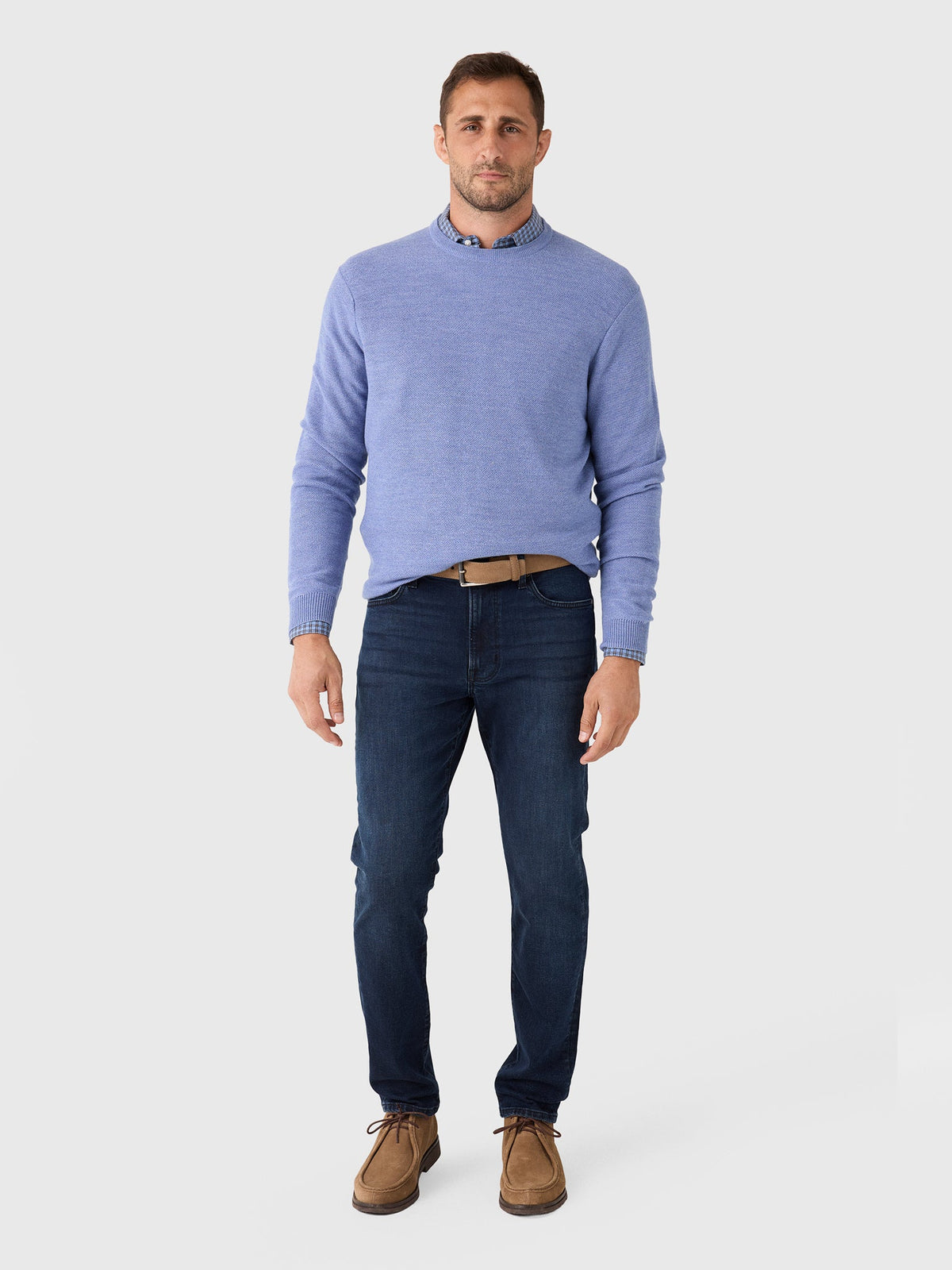 Peter Millar Crown Men's Autumn Crest Honeycomb Crewneck Sweater