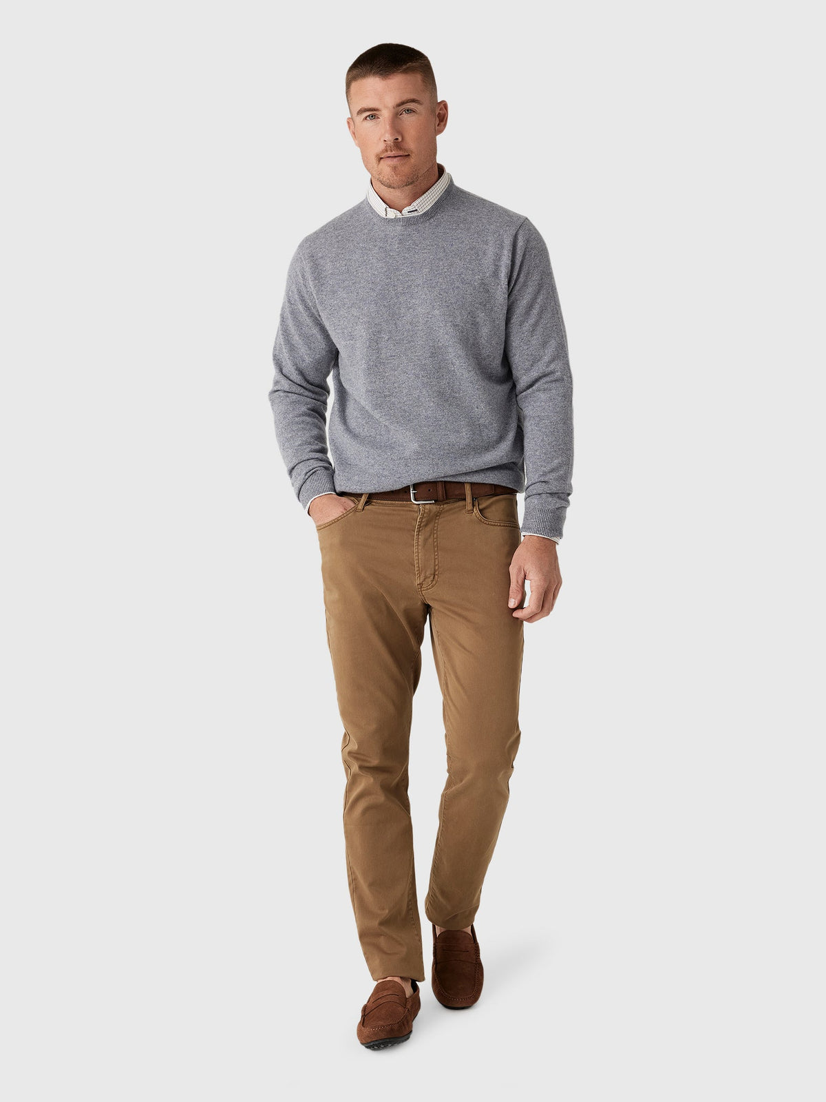 Peter Millar Crown Men's Crown Heritage Cashmere Crewneck Sweater