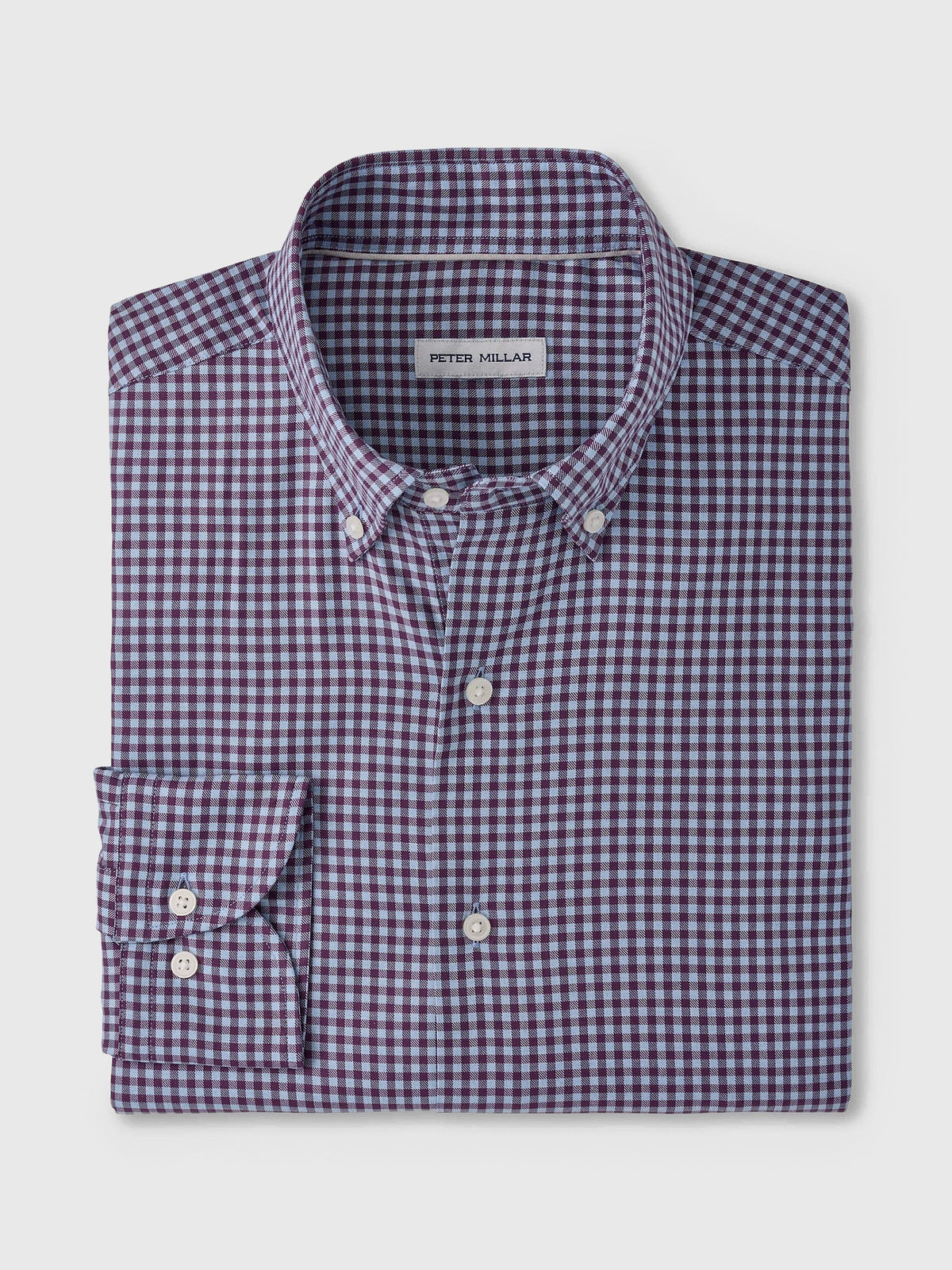 Peter Millar Crown Men's Liam Crown Soft Twill Sport Shirt