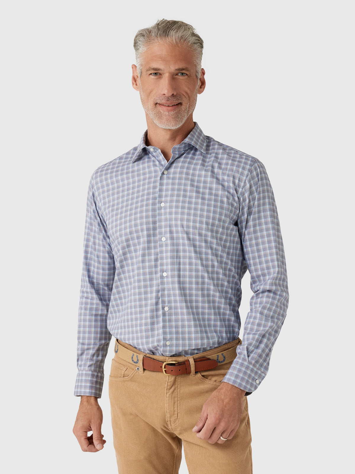 Peter Millar Crown Men's Lincoln Crown Lite Cotton-Stretch Sport Shirt