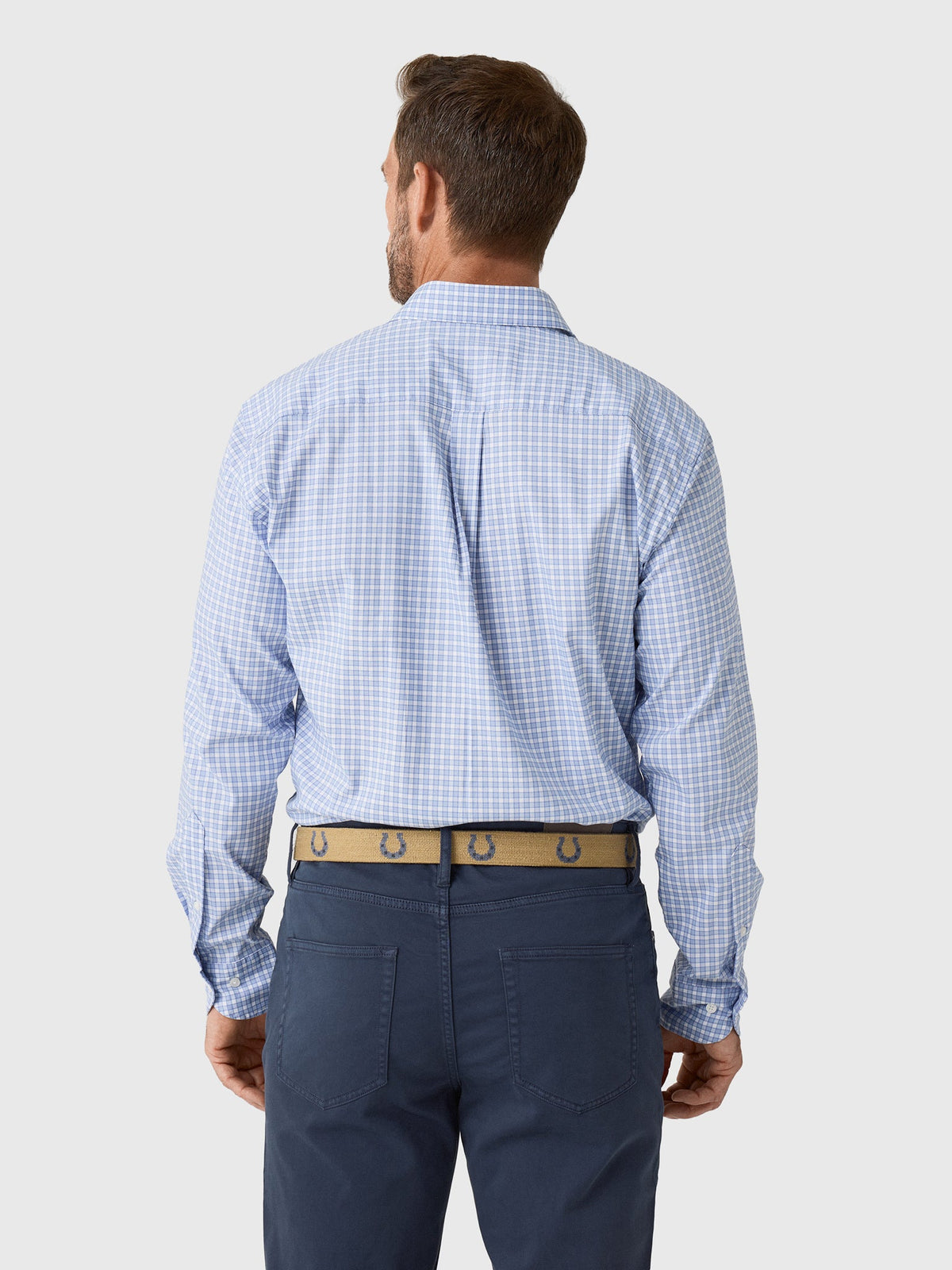 Peter Millar Crown Men's Atlas Crown Lite Cotton-Stretch Sport Shirt