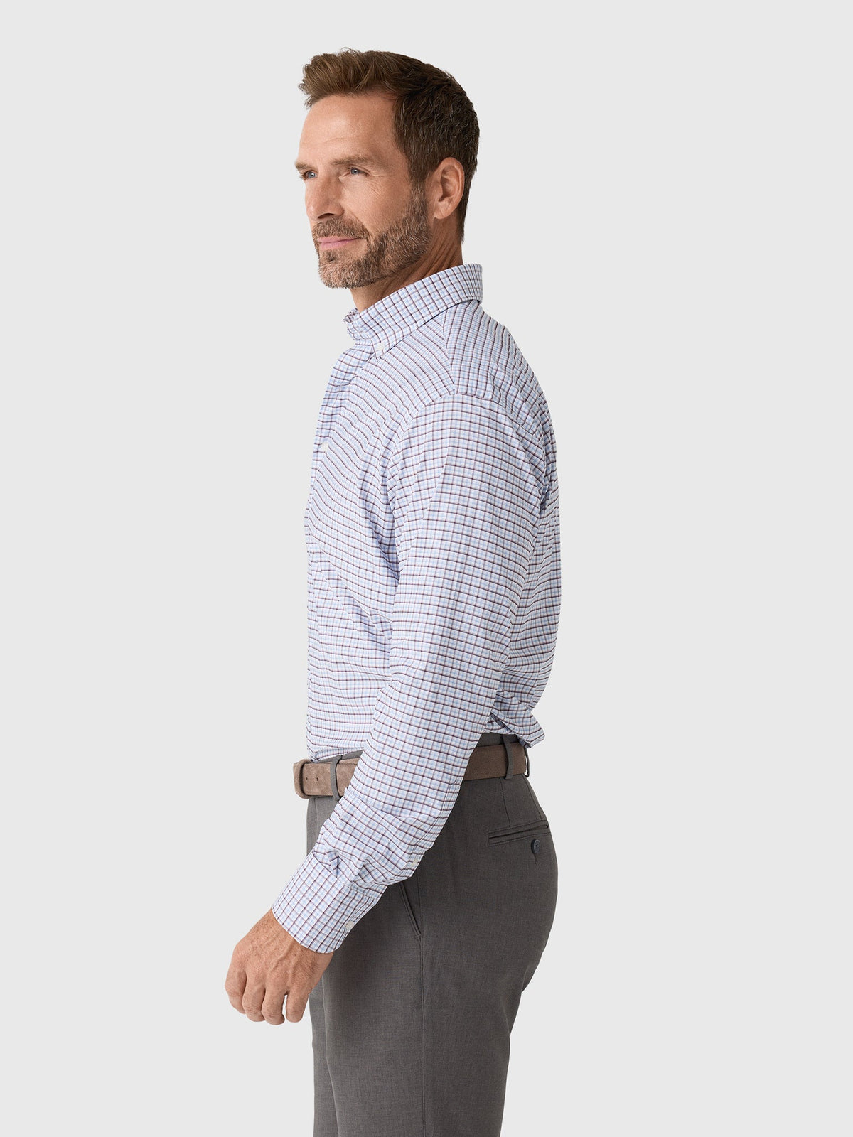 Peter Millar Crown Men's Axel Performance Twill Sport Shirt