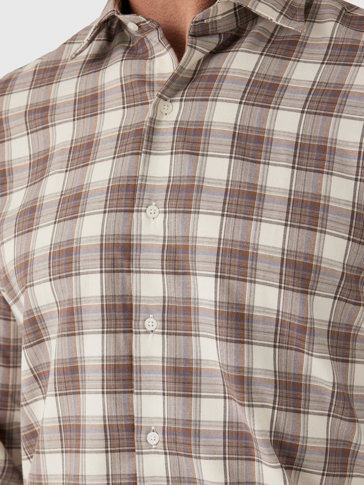 Peter Millar Crown Men's Cannon Performance Flannel Sport Shirt
