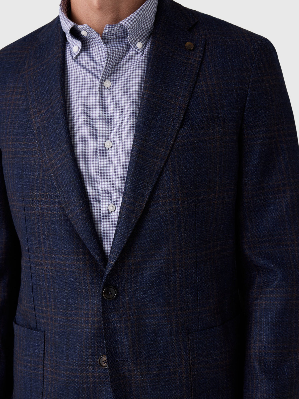Peter Millar Crown Crafted Men's Collins Plaid Soft Jacket