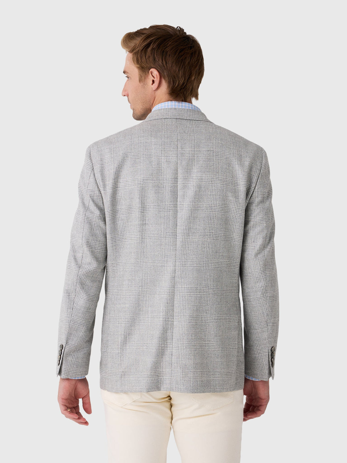 Peter Millar Crown Crafted Men's Foster Glen Plaid Soft Jacket
