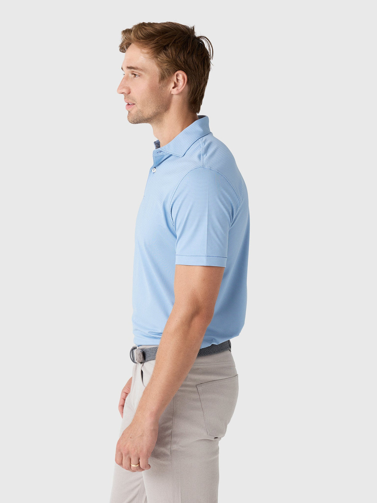 Peter Millar Crown Crafted Men's Cadenza Performance Jersey Polo