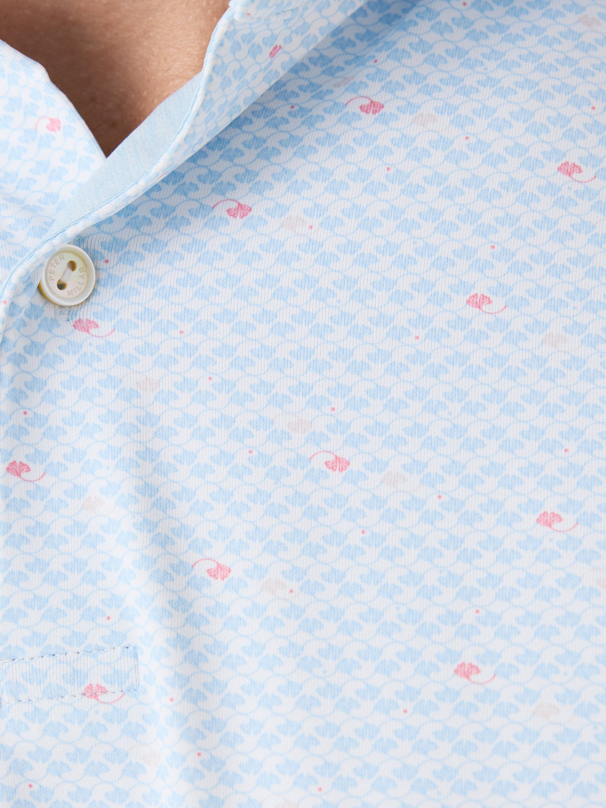Peter Millar Crown Crafted Men's Gingko Performance Jersey Polo