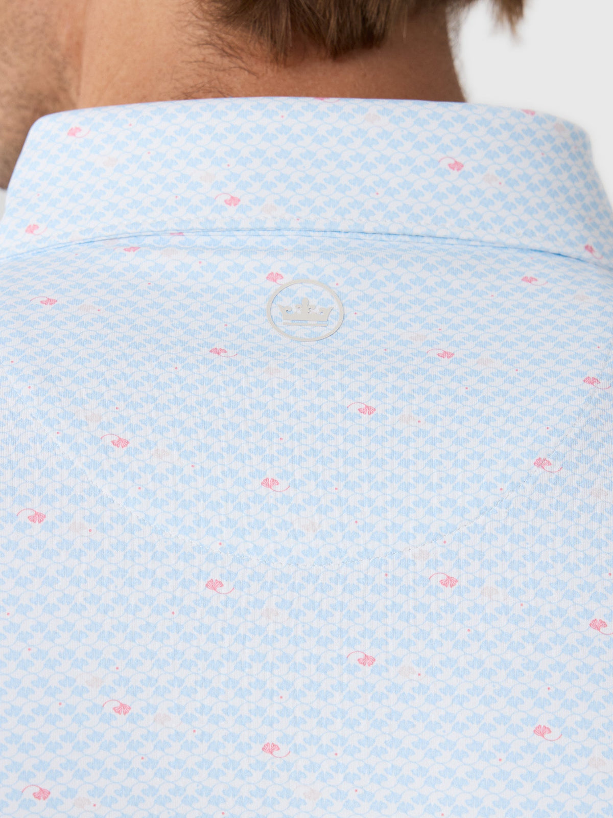 Peter Millar Crown Crafted Men's Gingko Performance Jersey Polo