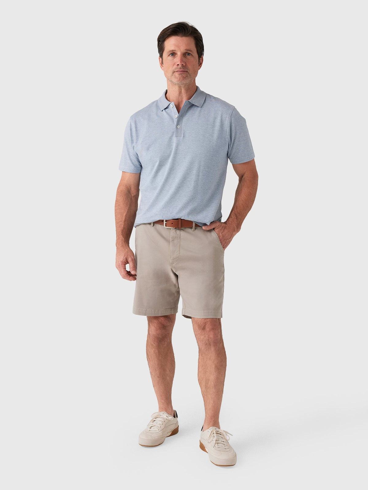 Peter Millar Crown Crafted Men's Barnes Short-Sleeve Knit Polo