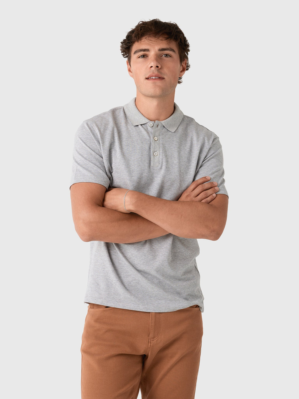 Peter Millar Crown Crafted Men's Barnes Short-Sleeve Knit Polo