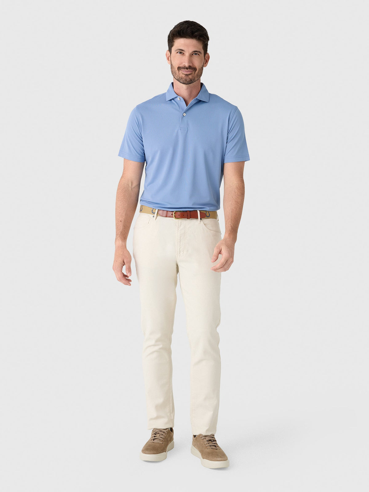 Peter Millar Crown Crafted Men's Soul Performance Mesh Polo