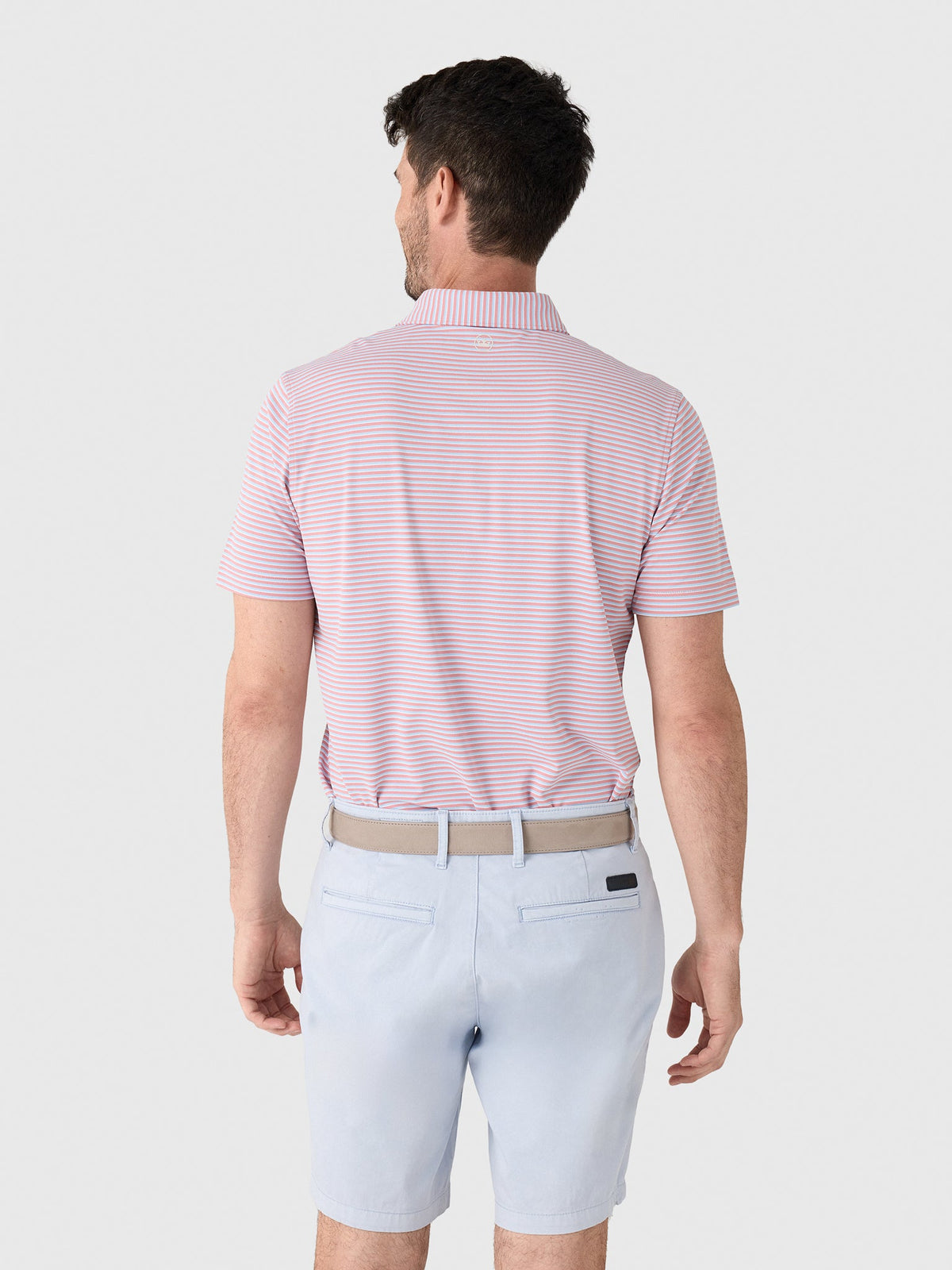 Peter Millar Crown Crafted Men's Tempo Performance Mesh Polo
