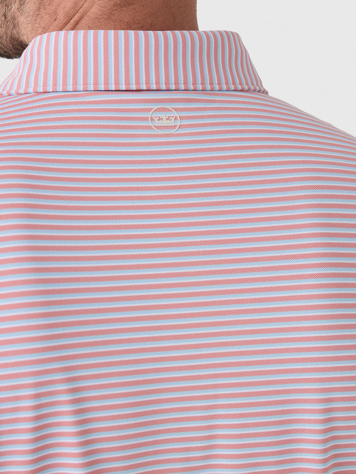 Peter Millar Crown Crafted Men's Tempo Performance Mesh Polo