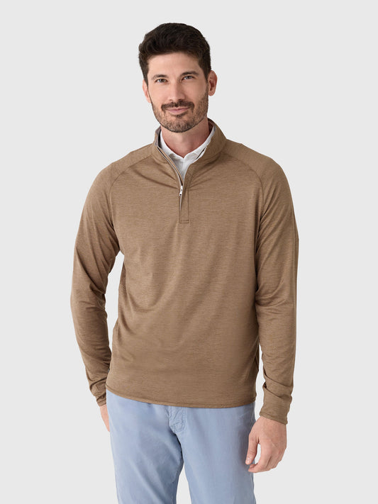Peter Millar Crown Crafted Men's Stealth Performance Quarter-Zip