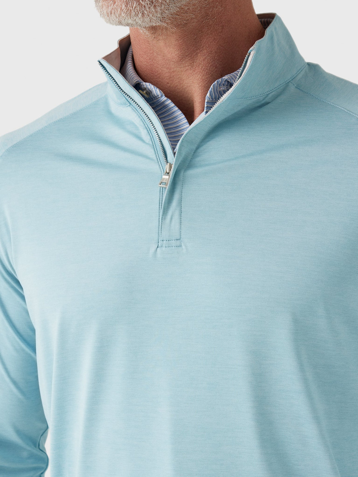 Peter Millar Crown Crafted Men's Stealth Performance Quarter-Zip