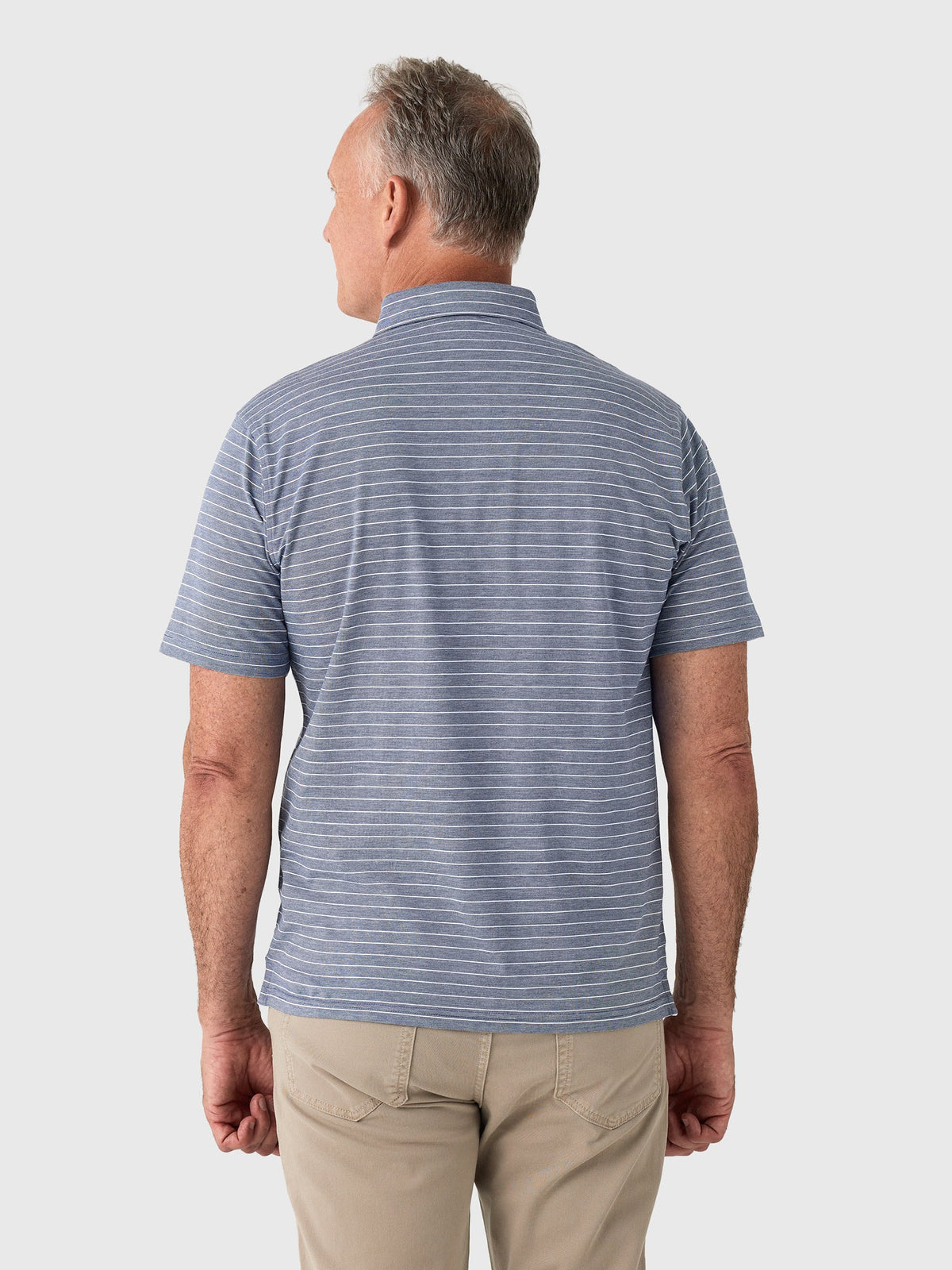 Peter Millar Crown Crafted Men's Excursionist Flex Striped Polo