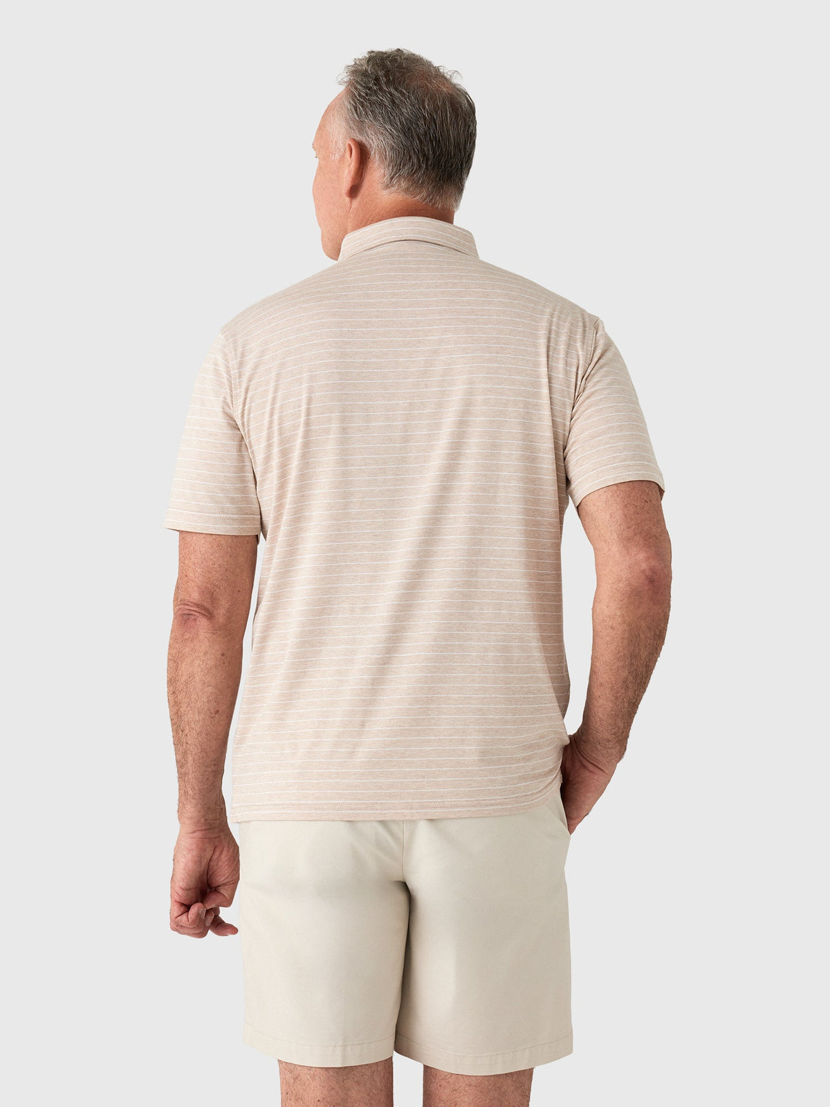 Peter Millar Crown Crafted Men's Excursionist Flex Striped Polo