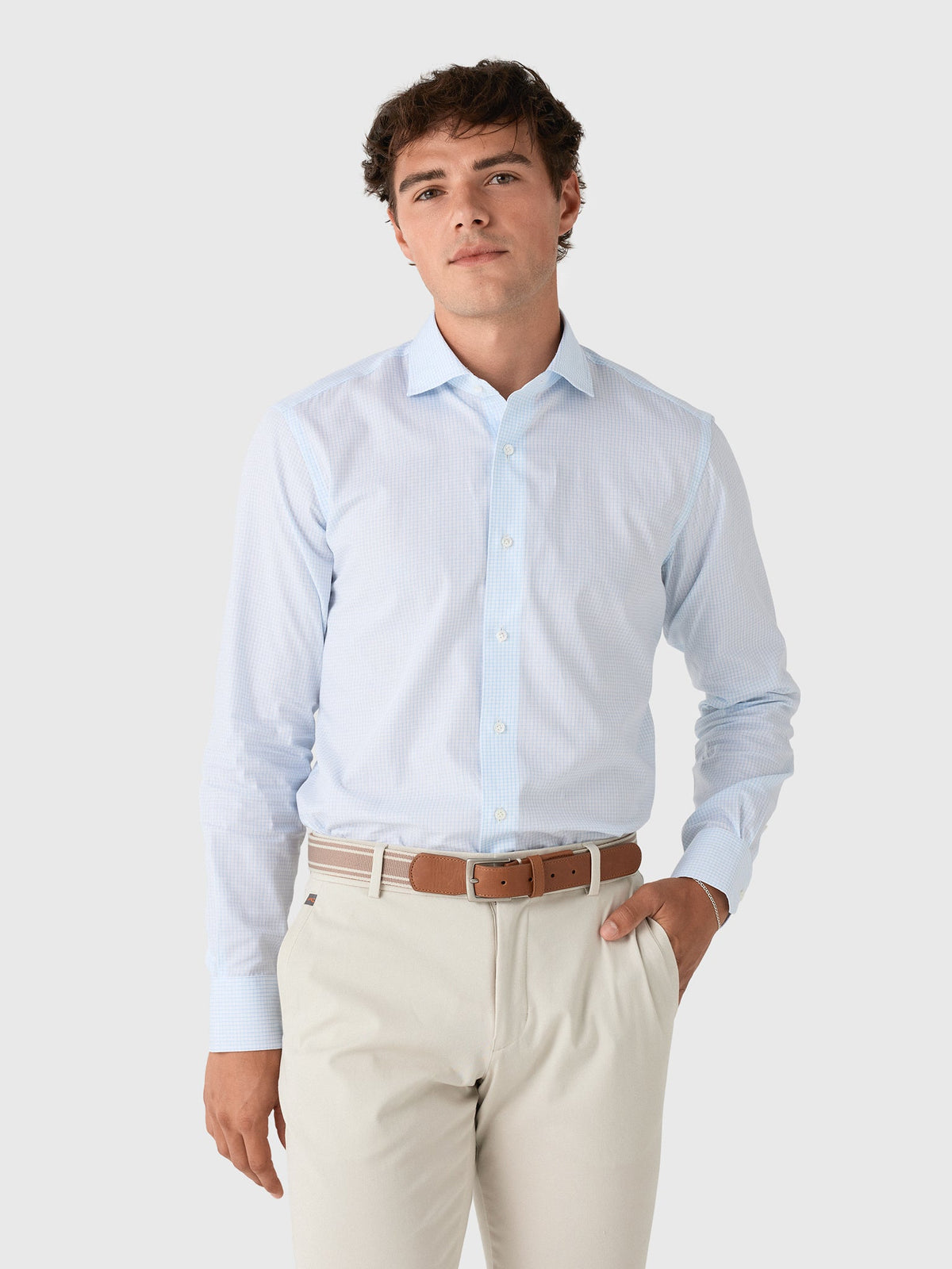 Peter Millar Crown Crafted Men's Kenneth Cotton Sport Shirt