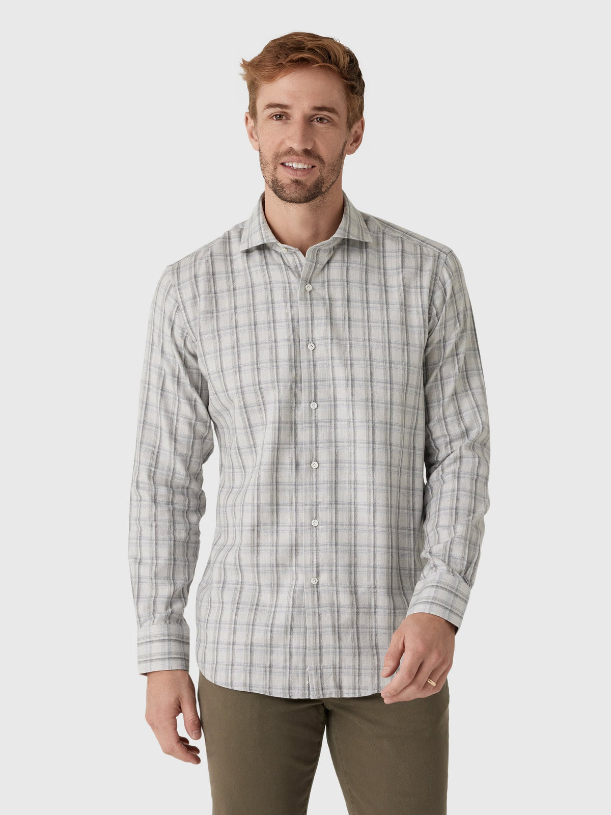Peter Millar Crown Crafted Men's Calitri Italian Flannel Sport Shirt